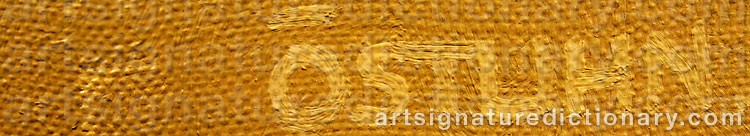 Signature by Barbro ÖSTLIHN