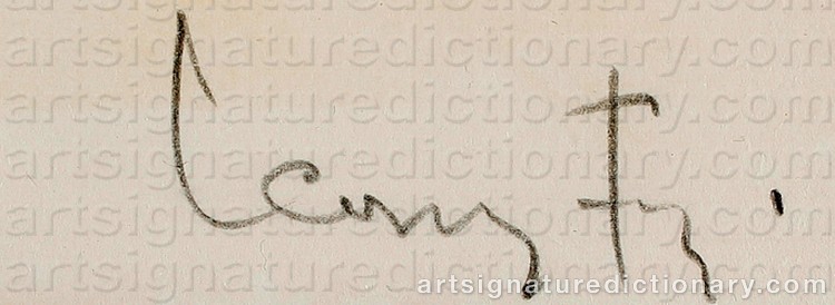 Signature by Leonore FINI