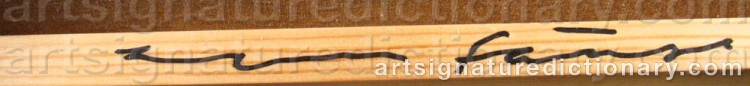 Signature by Jens FÄNGE