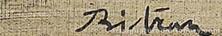 Signature by Albert BITRAN