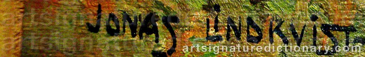 Signature by Jonas LINDKVIST