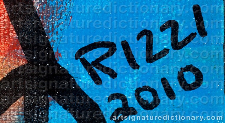 Signature by James RIZZI