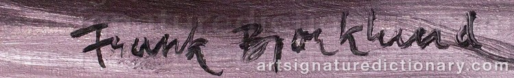 Signature by Frank BJÖRKLUND