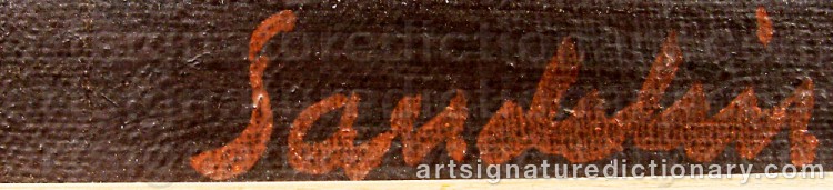Signature by Börje SANDELIN