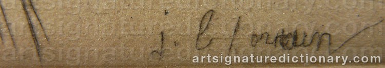 Signature by Jean Louis FORAIN