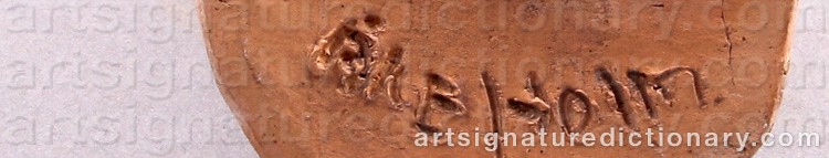 Signature by Åke HOLM