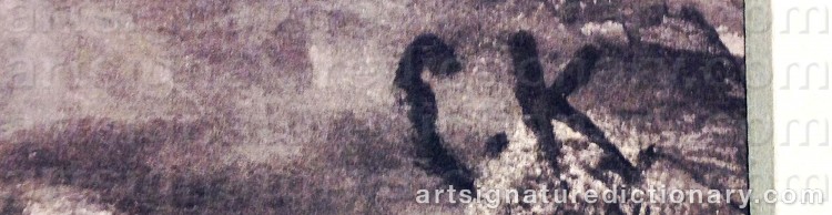 Signature by Carl KRAWE