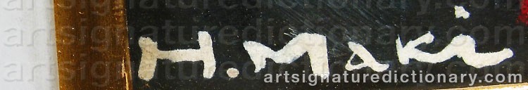 Signature by Haku MAKI