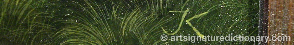 Authentic signature by Jasec KOWALSKI on  artwork