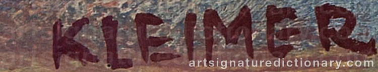 Signature by Axel KLEIMER
