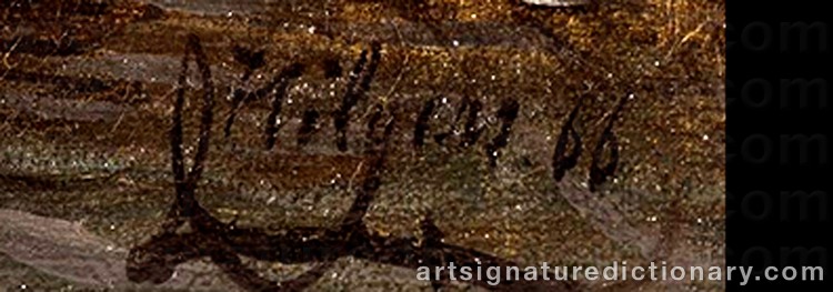 Signature by Carl HILGERS