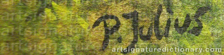 Signature by Per JULIUS