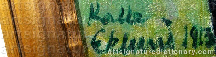 Signature by Kalle EKLUND