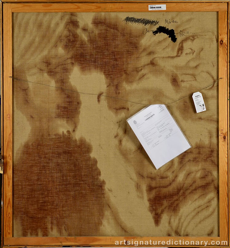 Close-up details showing Bengt LINDSTRÖM signature forgery characteristics