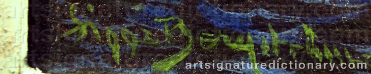 Signature by Sigge BERGSTRÖM
