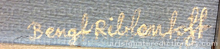 Signature by Bengt RIBBENTOFT