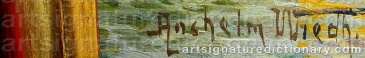 Signature by Anshelm DAHL