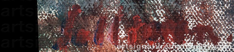 Authentic signature by Tyko SALLINEN on Painting/Watercolour artwork