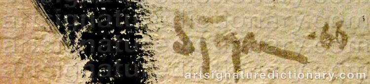 Signature by Lars SJÖGREN