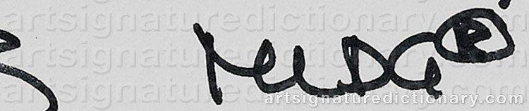 Signature by Marianne LINDBERG DE GEER