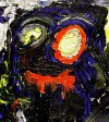 Close-up details showing Karel APPEL signature forgery characteristics