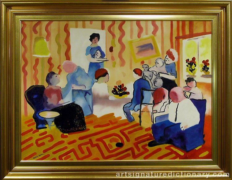 Close-up details showing Peter DAHL signature forgery characteristics