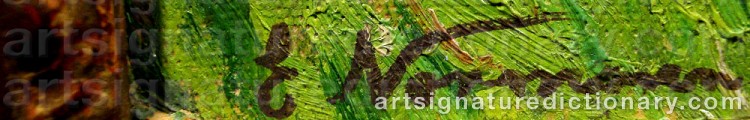 Signature by Emma Pastor NORMANN