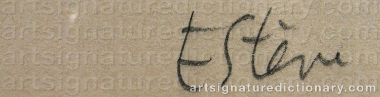 Signature by Maurice ESTEVE