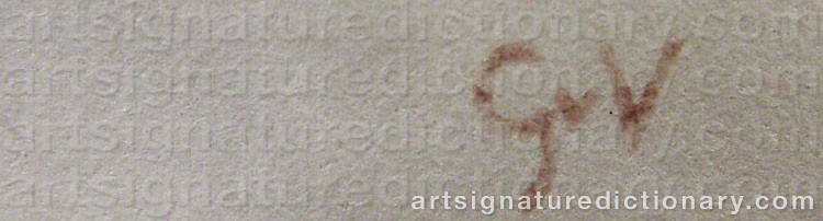 Signature by Geer Van VELDE