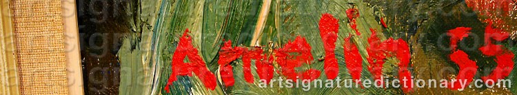 Signature by Albin AMELIN