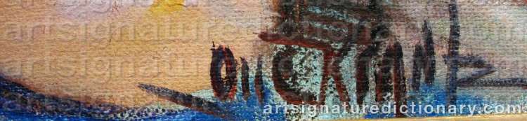 Signature by Olle KRANTZ
