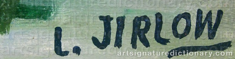 Signature by Lennart JIRLOW