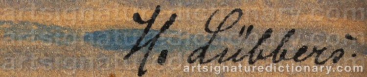 Signature by Holger LÜBBERS