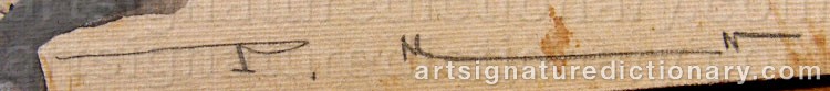 Signature by Paul MYRÉN