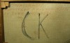 Close-up details showing Carl KYLBERG signature forgery characteristics