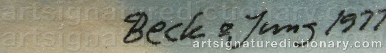 Signature by BECK AND JUNG