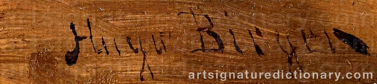 Signature by Hugo BIRGER