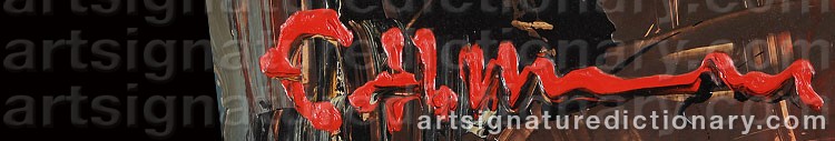 Signature by Helmut MANTEL