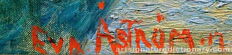 Signature by Eva ÅSTRÖM