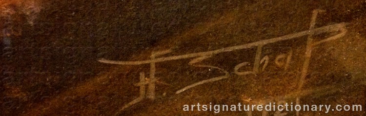 Signature by Henry SCHÄF