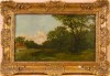 Close-up details showing Charles Francois DAUBIGNY signature forgery characteristics