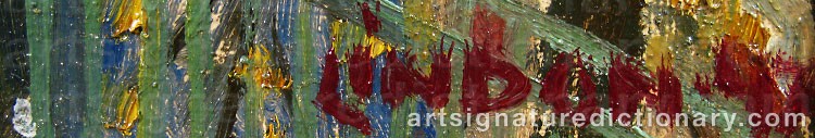 Signature by Kurt LINDON