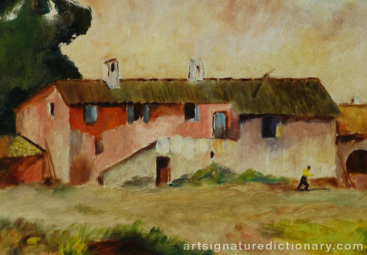 Close-up details showing Olle HJORTZBERG signature forgery characteristics