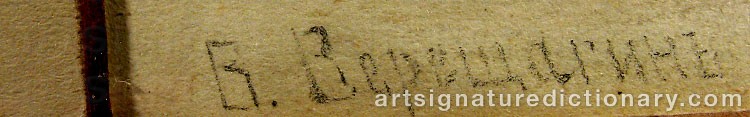 Authentic signature by Vasili Vasilievich VERESHCHAGIN on  artwork