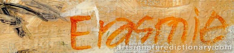 Signature by Tosten ERASMIE