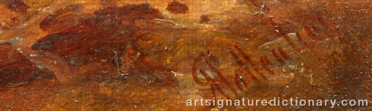 Signature by Alfred POLLENTINE