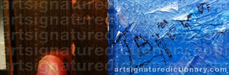 Signature by Thage ‘T Björn’ LUNDSTRÖM-BJÖRN