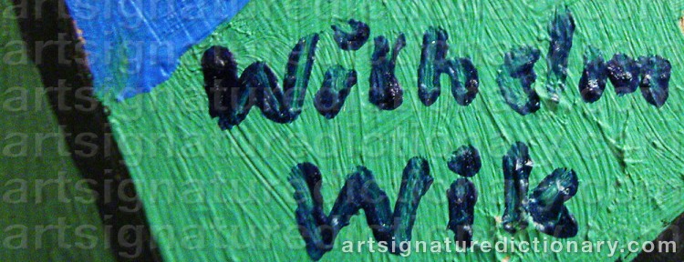 Signature by Wilhelm WIK