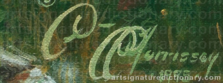Authentic signature by Dean MORRISSEY on Painting/Watercolour artwork