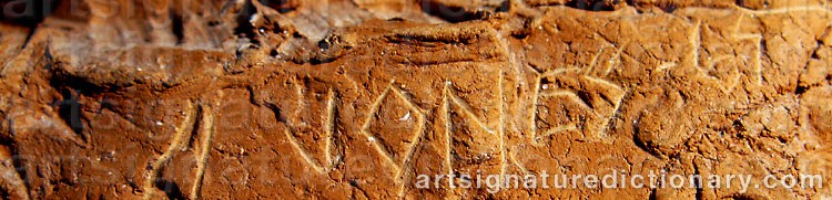 Signature by Arne JONES